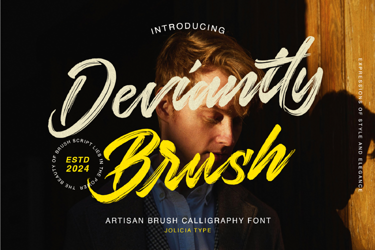 Deviantly Brush Font