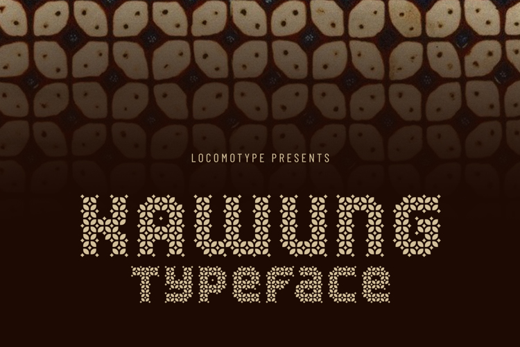 Kawung Font