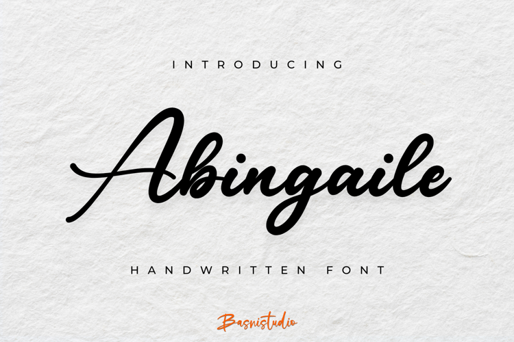 Abingaile Font