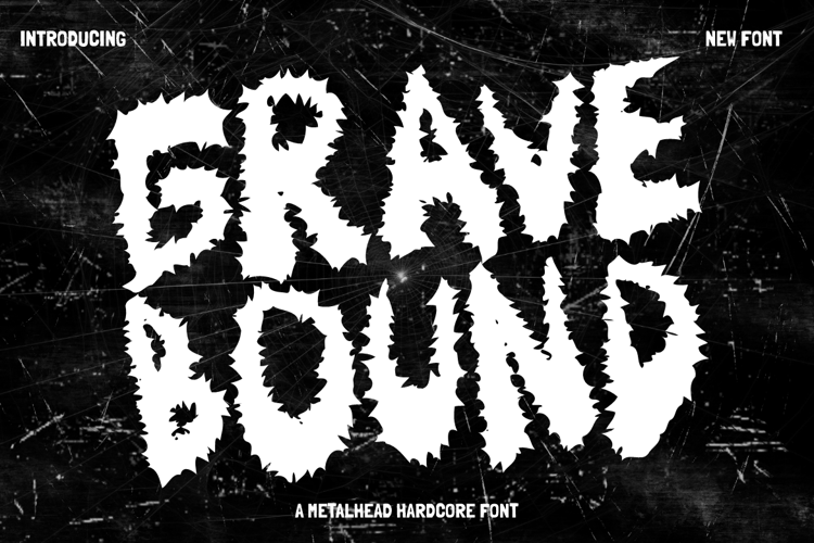 Preview of Gravebound Font