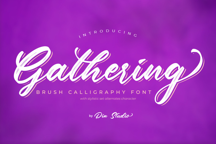 Gathering Font