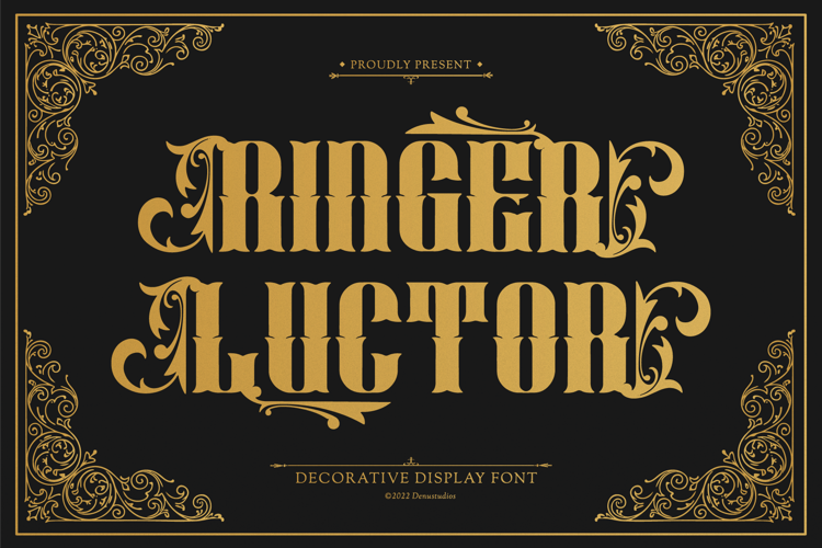 Preview of Ringer Luctor Font