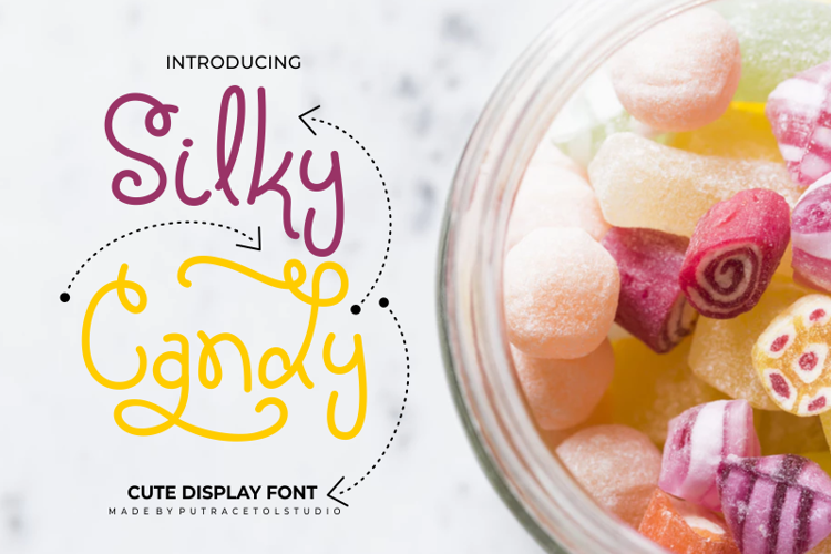 Silky Candy Font