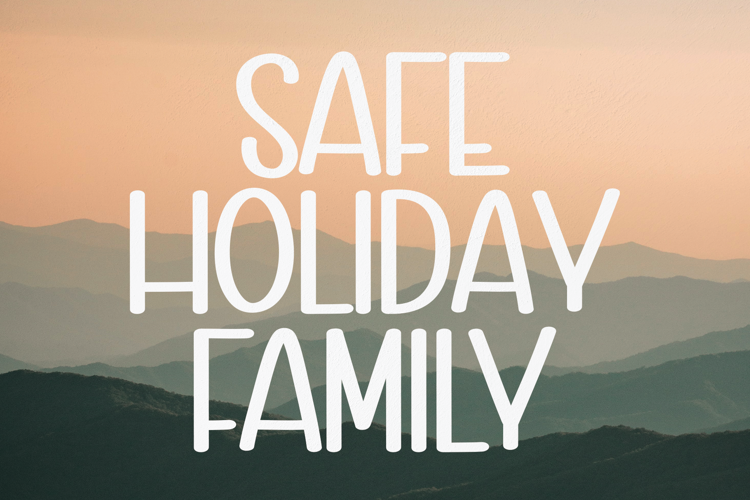 Safe Holiday Family Font