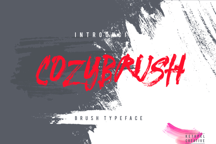 COZYBRUSH Font