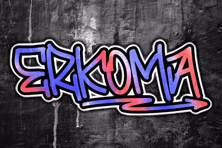 Preview of ERKOMA Font