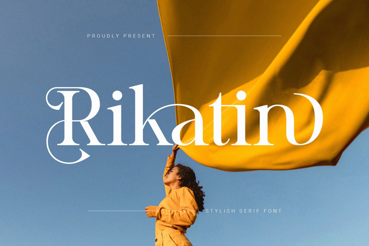 Preview of Rikatin Font
