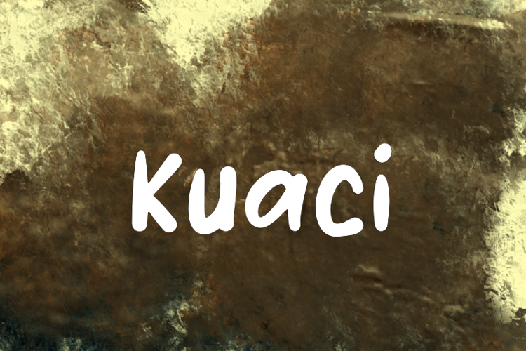 K Kuaci Font