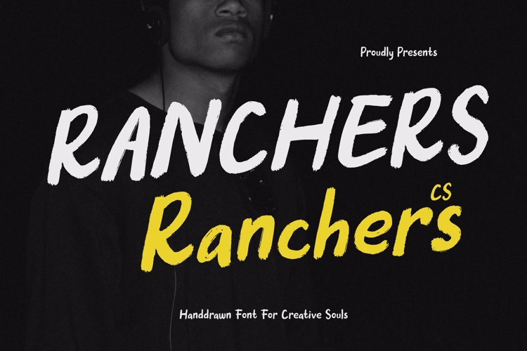 Preview of CS Ranchers Font