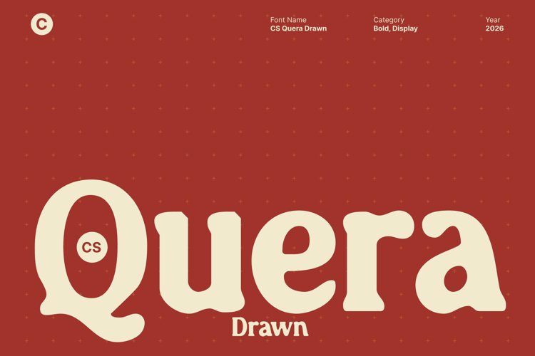 Preview of CS Quera Drawn Font