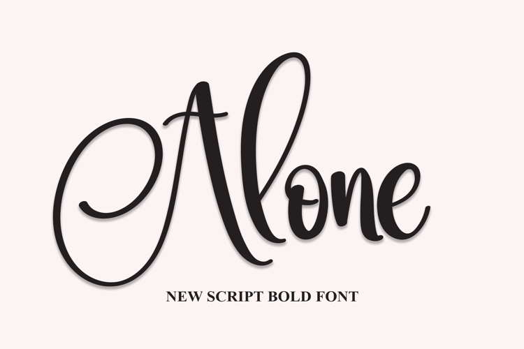 Alone Font