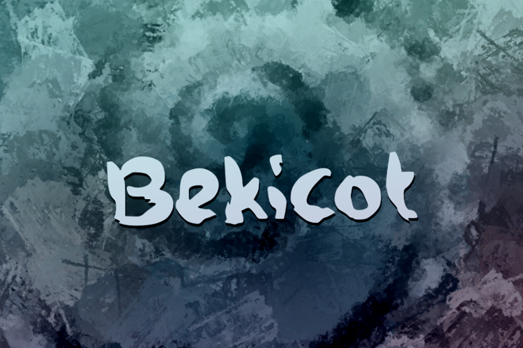 b Bekicot Font