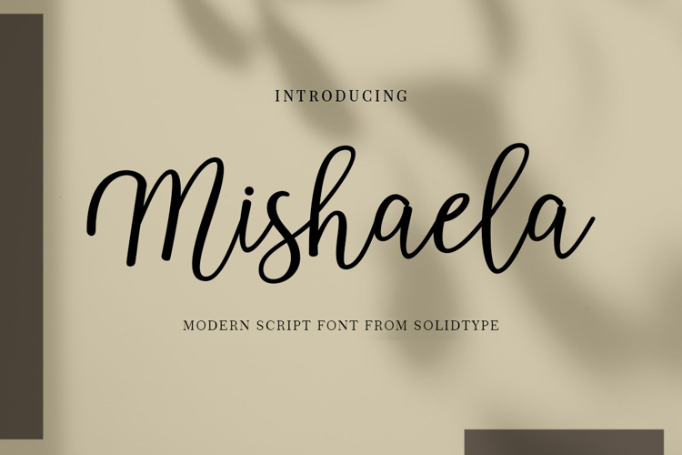 Mishaela Script Font