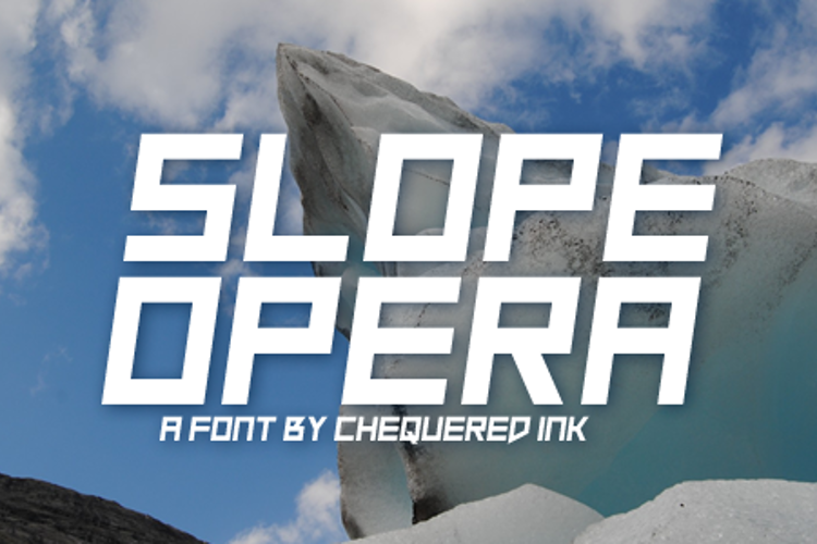 Slope Opera Font
