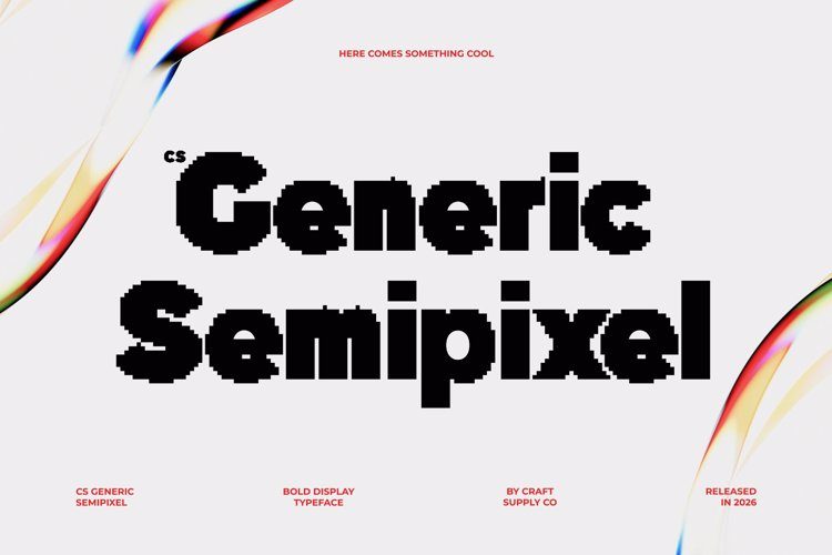 Preview of CS Generic Semipixel Font
