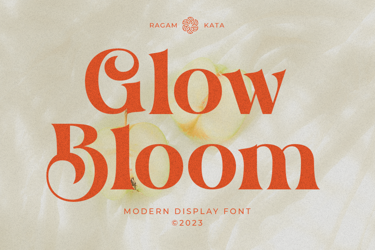 Preview of Glow Bloom Font