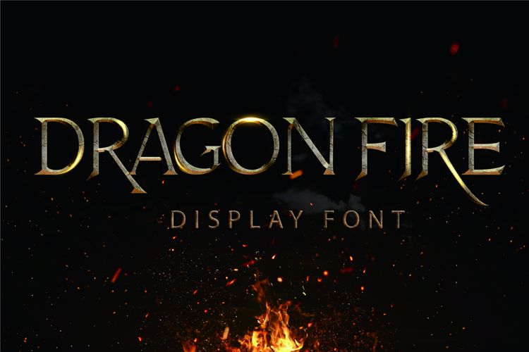 DRAGON FIRE Font