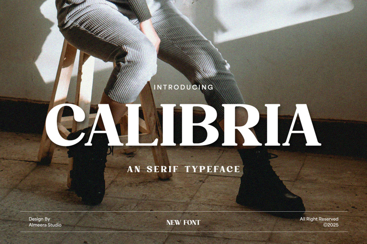 Preview of Calibria Font