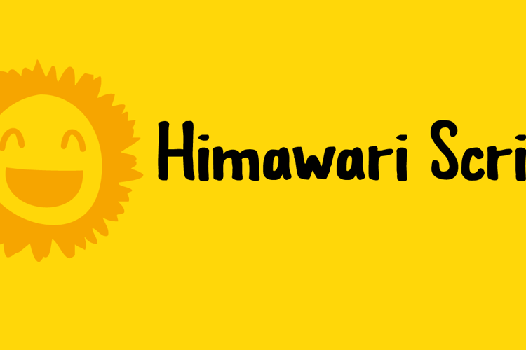 Himawari Script Font