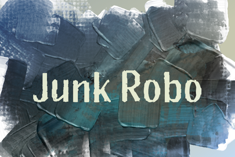 j Junk Robo Font