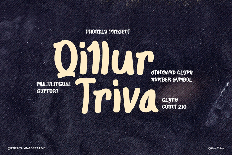 Qillur Triva Font