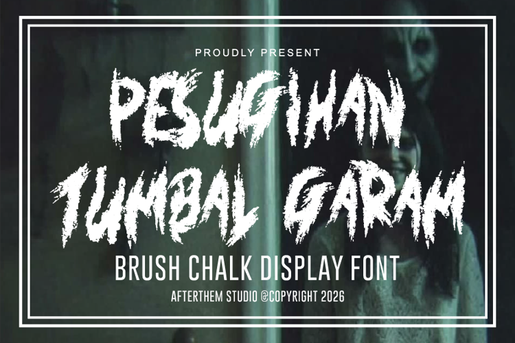 Preview of Pesugihan Tumbal Garam Font