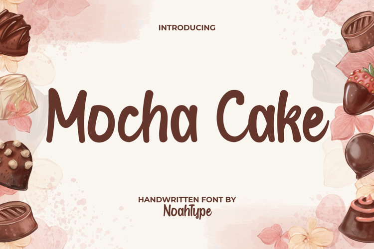 Mocha Cake Font