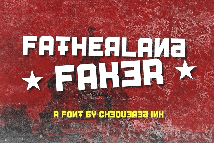 Fatherland Faker Font