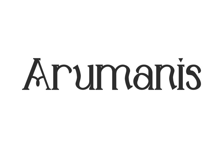 Arumanis Font