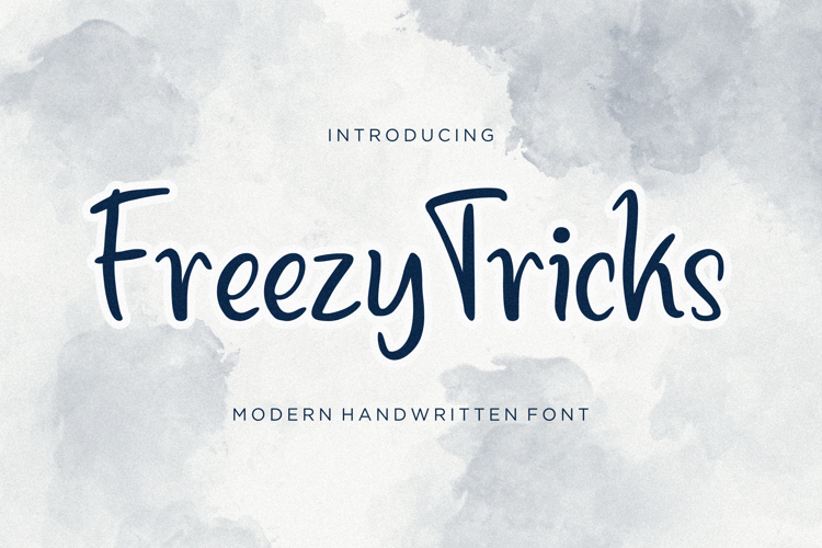 Freezy Tricks Font