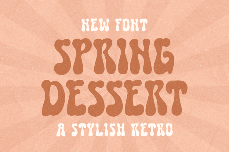Spring Desset Font