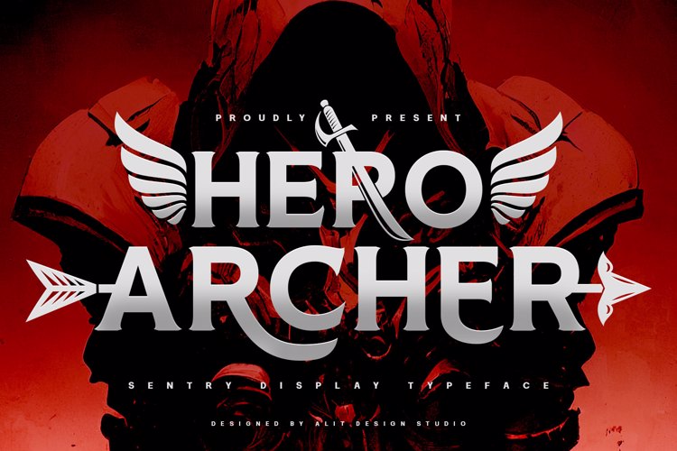 Hero archer version Font