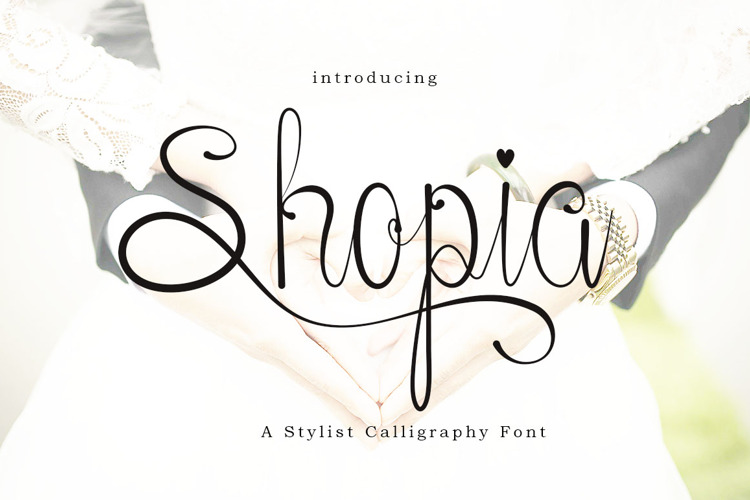 Shopia Font