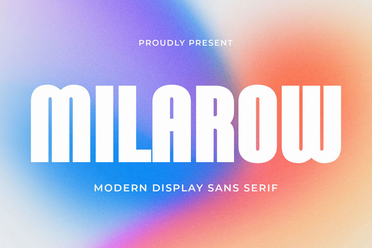 Preview of Milarow Font