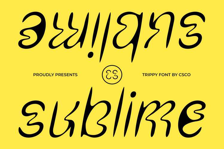 Preview of CS Sublime Drawn Font