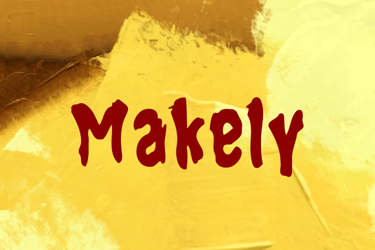 M Makely Font