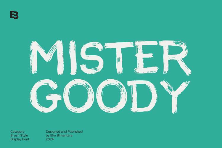 Preview of MISTER GOODY Font