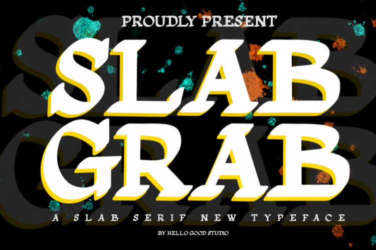 SLAB GRAB Font