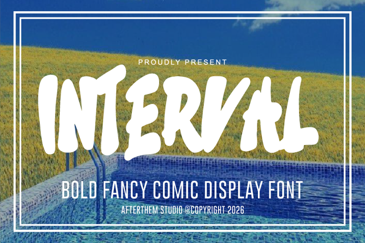 Preview of Interval Font