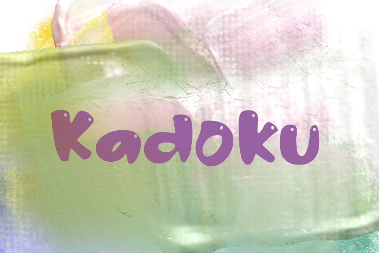 K Kadoku Font
