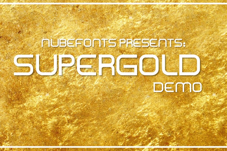 Supergold Font