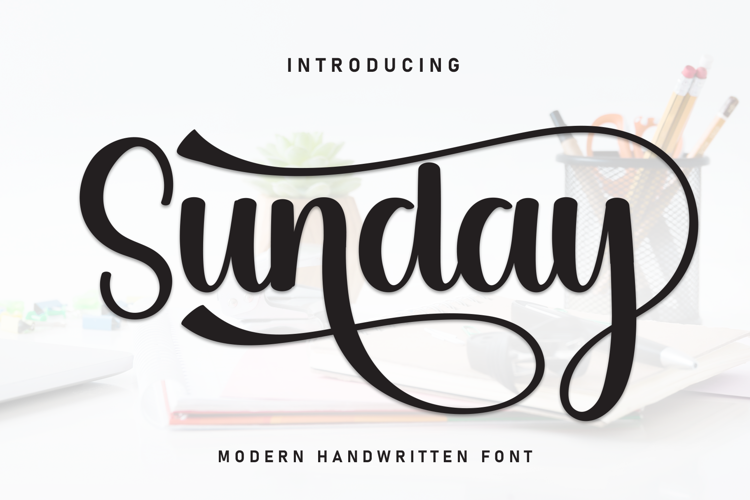 Preview of Sunday Font