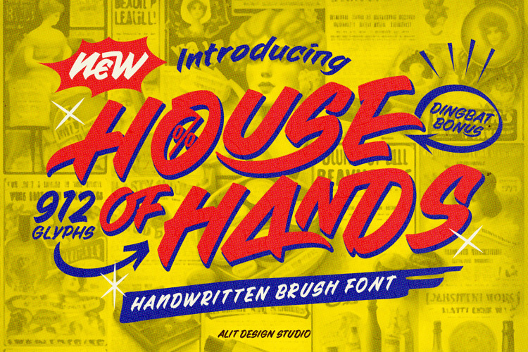 House Of Hands Font