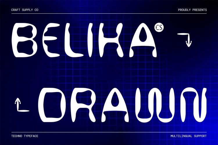 Preview of CS Belika Drawn Font