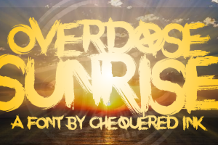 Overdose Sunrise Font