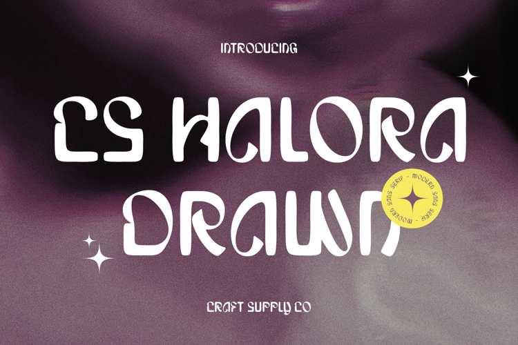 CS Halora Drawn Font