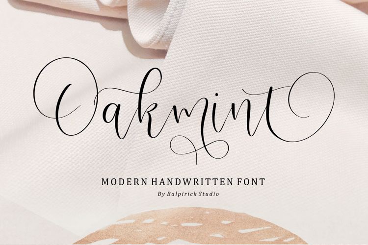 Oakmint Font