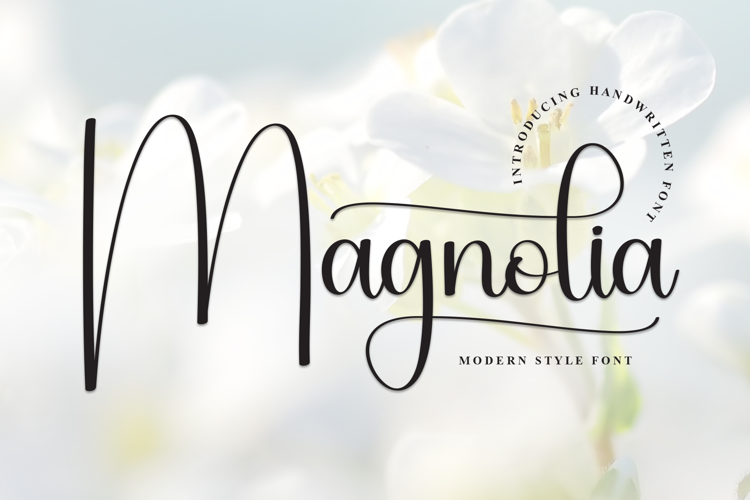 Preview of Magnolia Font