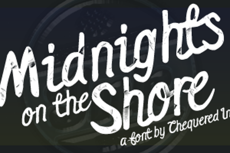 Midnights on the Shore Font