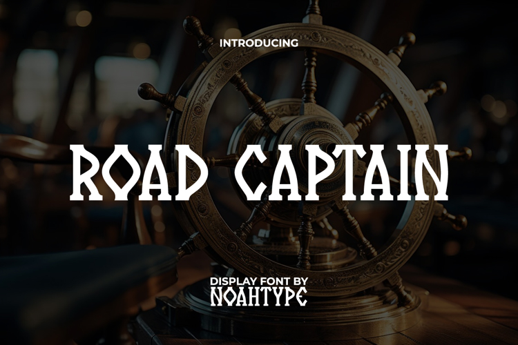 Preview of Road Captain Font